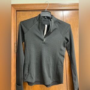 Black running jacket size 6